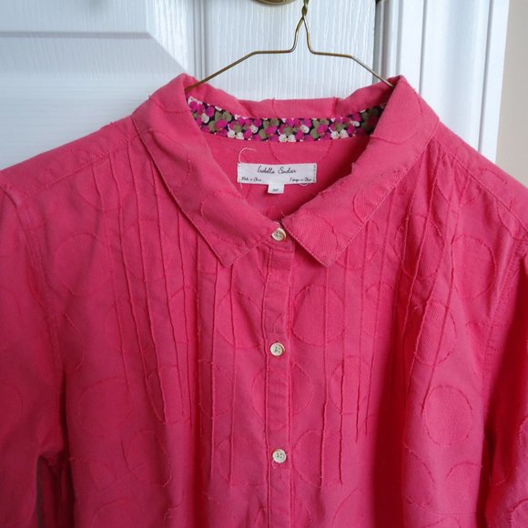 Anthropologie Isabella Sinclair Top M - Picture 3 of 10